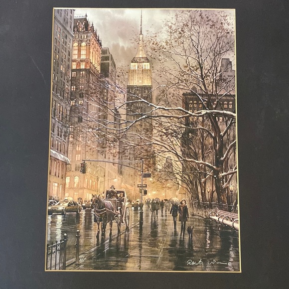 Empire State Building Vintage Print by Roustam Nour - Picture 2 of 10